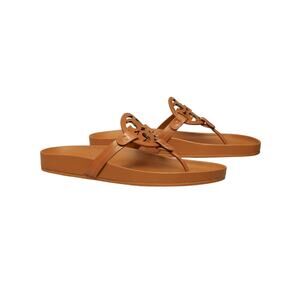 Tory Burch Tan Miller Thong Sandals